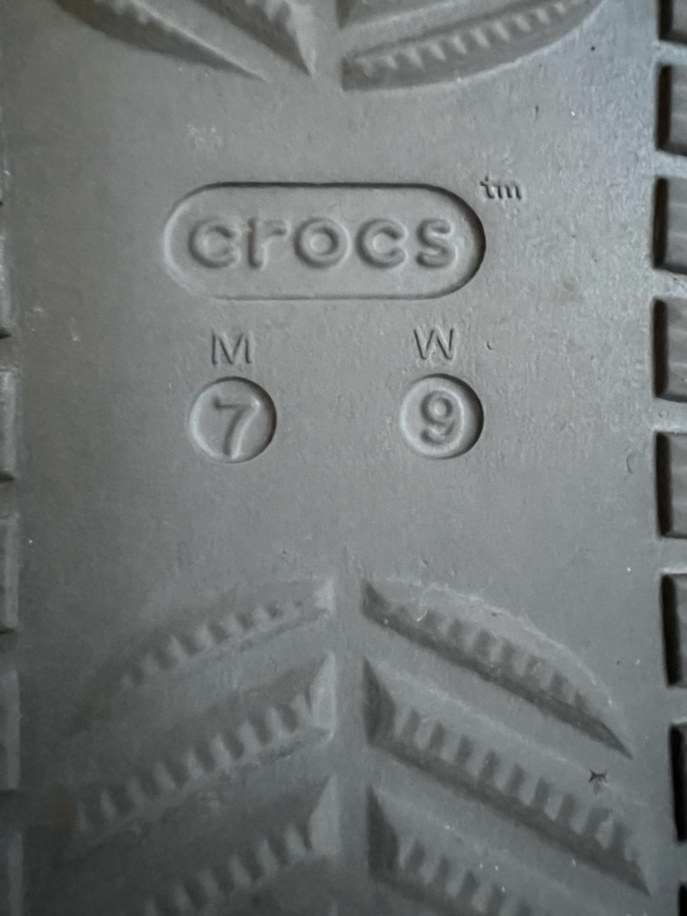 CROCS Black Slide Sandals with Vent Holes - Picture 6 of 8